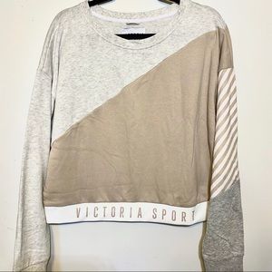 Victoria Sport Logo Band Sweatshirt